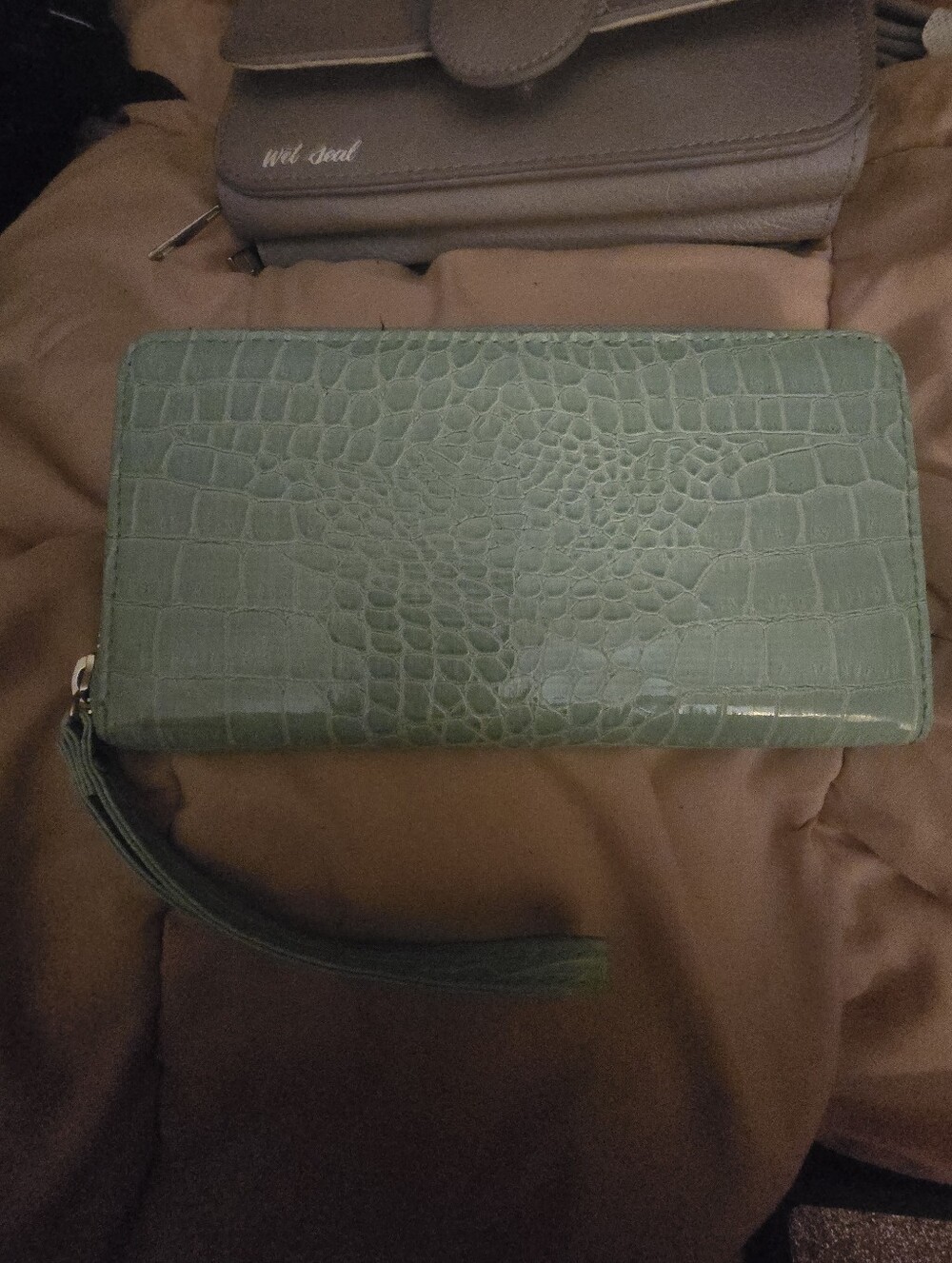 Blue Crocodile Wallet
